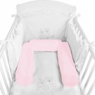 Réducteur de bonbons pour lit Billo et boule rose