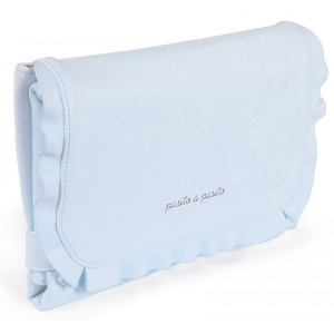 Matelas à langer de voyage Flying Nest bleu ciel