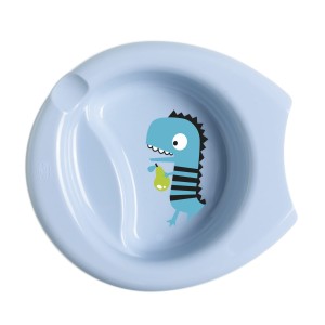 Chicco 16001200000 Assiette Creuse Décorée Avec Rebord