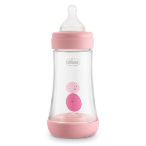 Biberon Chicco Anticolica Perfect 5 Medium Flow 240 ml Rose