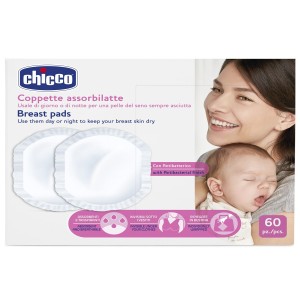 Chicco Biberons Et Tétines Coussinets D'allaitement Anti Bacterien