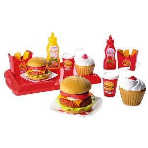 Ecoiffier 2623 Jeu D'imitation Cuisine Set Hamburger
