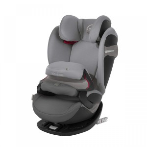 Cybex Pallas S-fix Siège Auto évolutif Avec Bouclier Et Isofix Groupe 1/2/3 Manhattan Grey 9 Mois 12 Ans