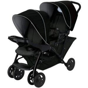Graco Stadium Duo Click Connect Poussette Noire Et Grise