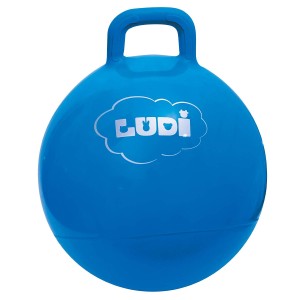 Ludi Ballon Sauteur Bleu 45 Cm