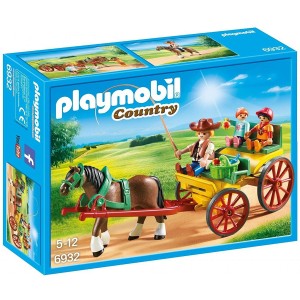 Playmobil Calèche Avec Attelage