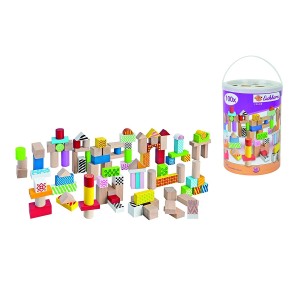 Baril 100 Pieces Bois A Empiler