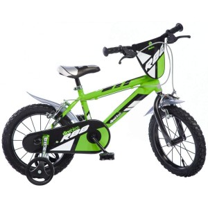 Dino Bikes Vélo Pour Enfants Mtb R88 Vert 40 Cm Bicyclette De Fille Garçon