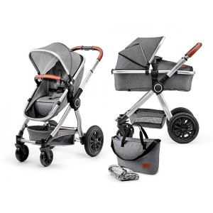 Duo Kinderkraft Veo 2 en 1 gris