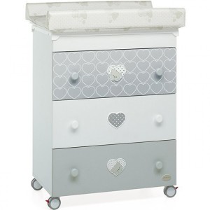 Tiroir Baignoire et Table à langer Foppapedretti Lovely