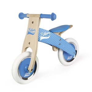 Janod - - Draisienne Little Bikloon Bleue Bois