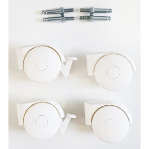 Jeu de roues pour commode à langer Nanan