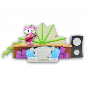 Smoby 44 Chats Playset scène Personnage Inclus avec Sons