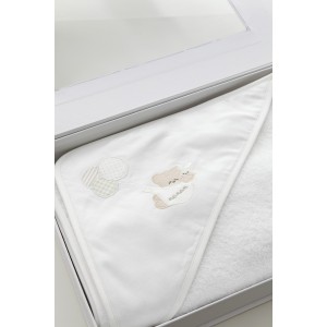 Peignoir Ballon Blanc Nanan