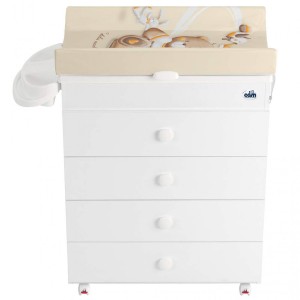 Cam Table à Langer Asia Blanc