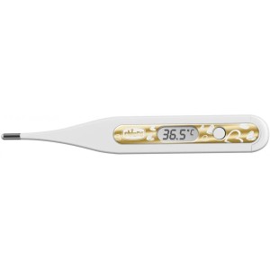 Thermomètre numérique pédiatrique Chicco Digi Baby Gold Hearts
