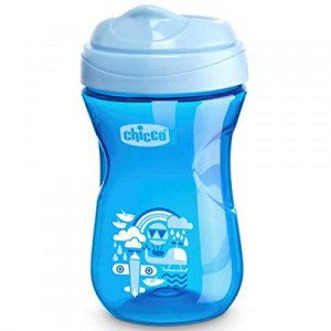 Tazza Chicco Easy Aereo Azzurro 12m+