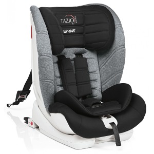 Seggiolino Auto Brevi Tazio Isofix TT Gruppo 1/2/3 Grigio Melange 9-36 kg 