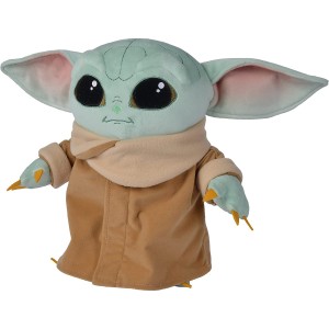 Peluche Simba Star Wars Le Mandalorien L'Enfant Baby Yoda 30 cm.
