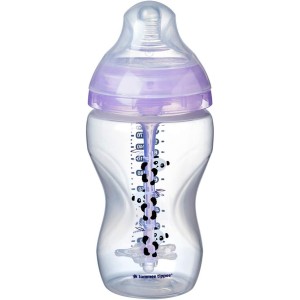 Biberon Tommee Tippee Anticolica Avanzato 340 ml Panda Lilla