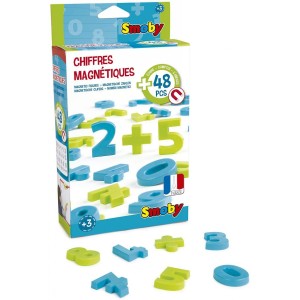 Numéros magnétiques Smoby 48 pièces