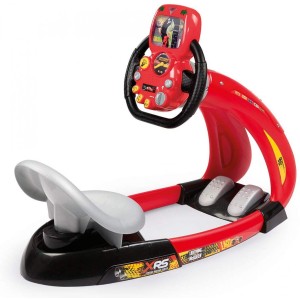 Smoby Toys- Cars 3, V8 Driver + Support Smartphone