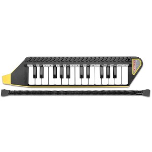 Bontempi Mélodica 25 Touches avec Son étui Blanc Noir