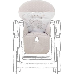 Housse de chaise haute Italbaby Jolie Choco en PVC