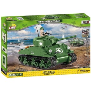 Modèle de réservoir Sherman Costruzioni Cobi M4A1