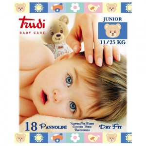 Couches Trudi Dry Fit 11-25 Kg Taille 5 Junior (16pcs)