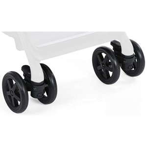Groupe de roues avant Chicco pour poussette Miinimo Pure Black