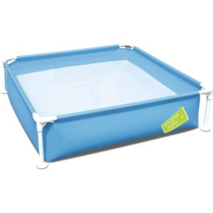 Piscine carrée Bestway 122 x 122 cm Bleu