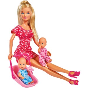 Poupée Baby Sitter Simba Steffi Love Lilas Rose
