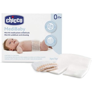 Chicco MediBaby Mini Kit pour pansement ombilical 3 pièces
