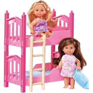 Set Bambole Simba Evi Love con Letto a Castello