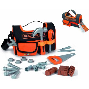 Sac à outils Smoby Black Game + Decker