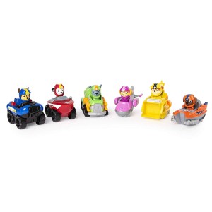Paw Patrol Mini Véhicule Modèle Aléatoire 6 Figurines