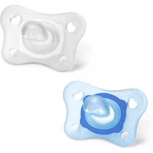 Chicco PhysioForma Caoutchouc 0-2m Silicone 2pcs pour petit enfant