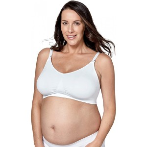 Medela Keep Cool Ultra Soutien-Gorge de Grossesse et d'Allaitement Blanc Taille M