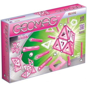 Construction magnétique Geomag Classic Pink 68 pcs