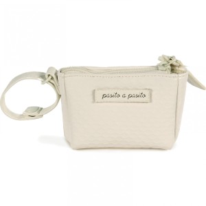 Attache tétine Pasito a Pasito New Cotton Beige