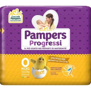 Couches Pampers Progress 0