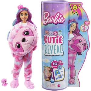 Poupée Barbie Cutie Reveal Paresseux