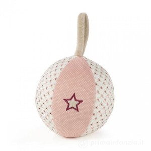 Hochet Ball Pasito à Pasito Mousy Rosa