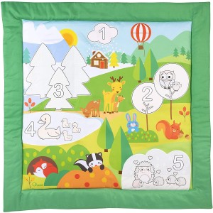 Tapis à colorier Colour Mat forêt