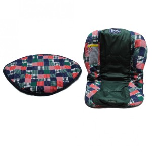 Housse + Canopy Siège Auto Pam Green Scacchi /