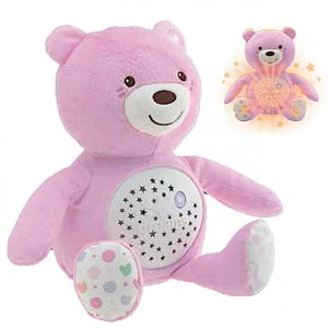 Chicco - - Ourson Projecteur Baby Bear - First Dreams - Rose