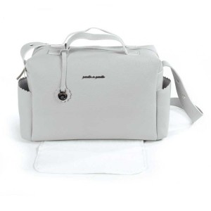 Sac à langer pour poussette Pasito a Pasito Biscuit Grey
