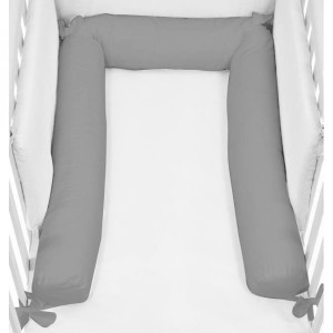 Réducteur de bonbons pour lit bébé Picci Gris - Gris -