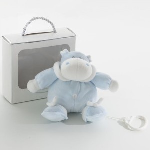 Boîte à musique de marche Nanan Bombo bleu clair